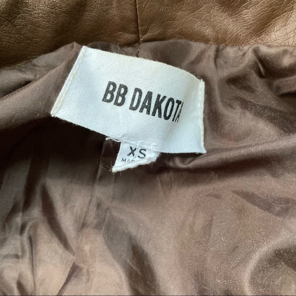 Brown Moto Jacket - image 3